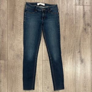 Abercrombie & Fitch New York Jeggins Dark Blue Women's Jeans Size 2 R 26Wx 29L